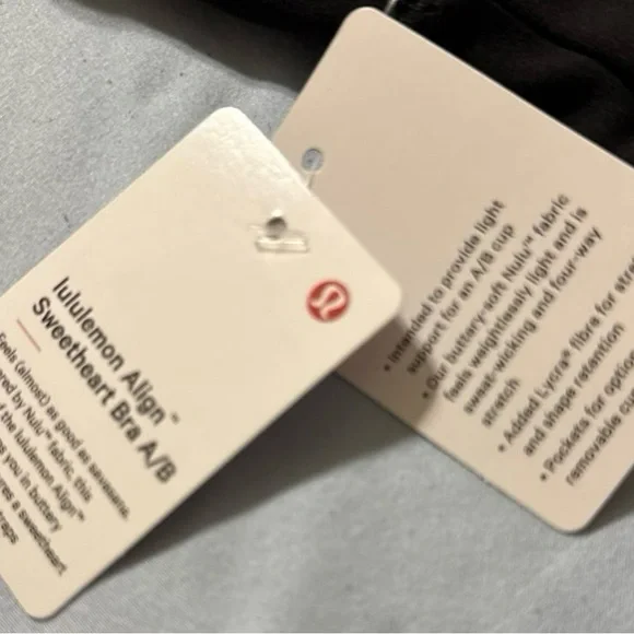 Lululemon NWT Align Sweetheart Bra size 8 - Picture 3 of 4